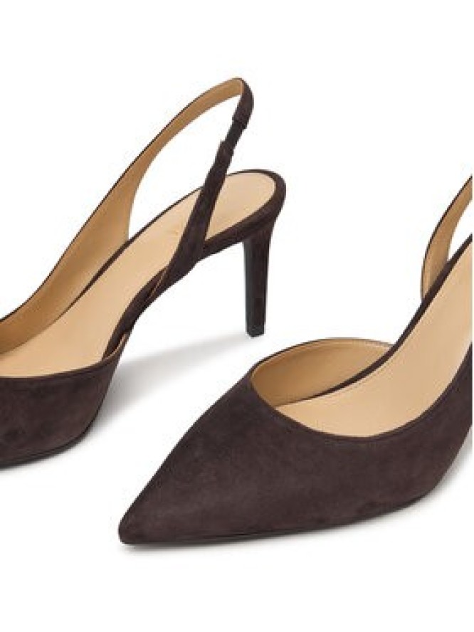 MICHAEL Michael Kors Czółenka Alina Flex Sling Pump 40R4HNMP1S Brązowy