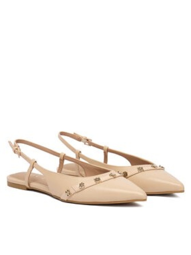 Guess Baleriny FLPDOR LEA05 Beżowy