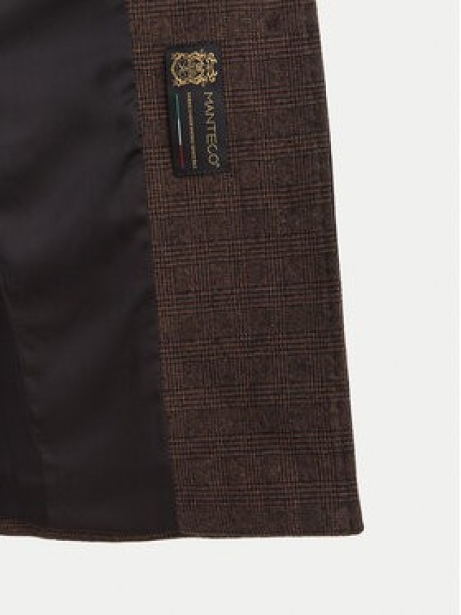 Marella Marynarka Quieto 2625916031 Brązowy ciemny Regular Fit