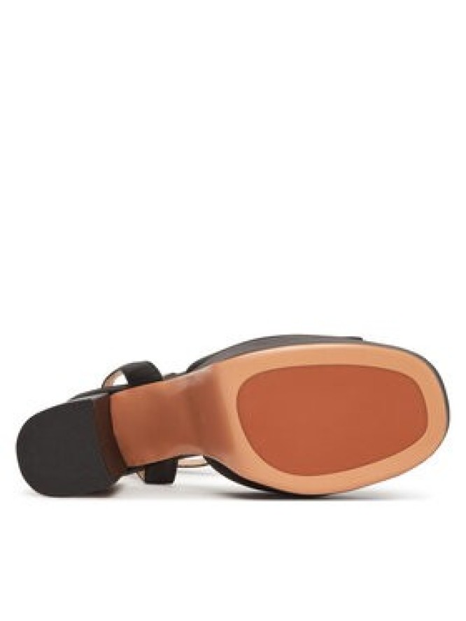 TWINSET Sandały 251TCP122 Czarny