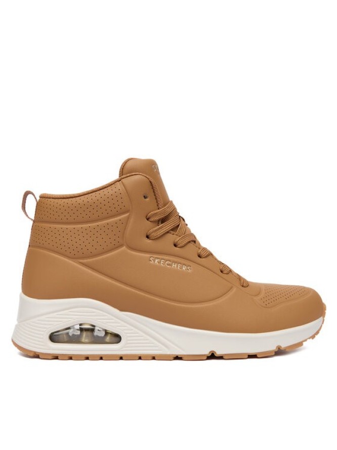Skechers Sneakersy Uno 177097/CSNT Brązowy