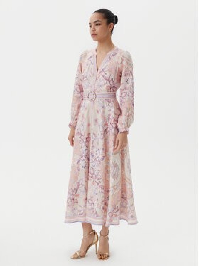 Hale Bob Sukienka letnia 4ZCA612M Beżowy Regular Fit