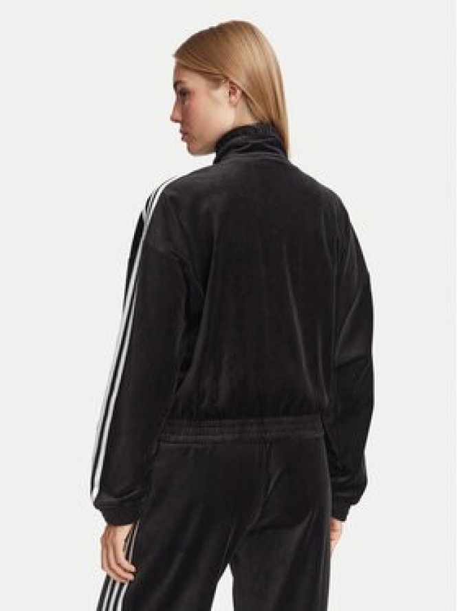 adidas Bluza Velour LG4297 Czarny Loose Fit