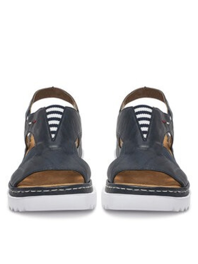 Rieker Sandały V44Y5-14 Granatowy