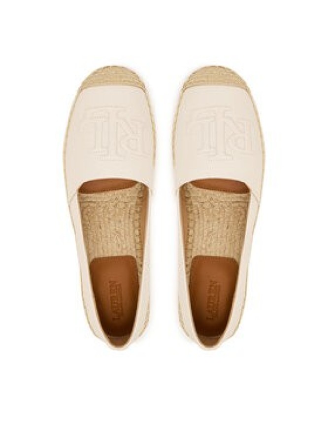 LAUREN RALPH LAUREN Espadryle Cameryn 802P04415004 Biały
