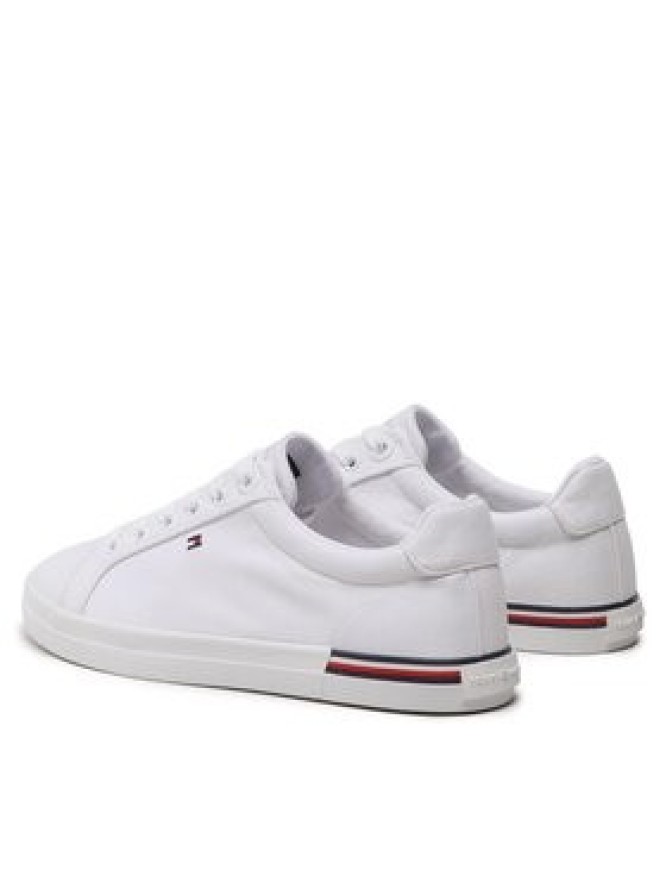 Tommy Hilfiger Tenisówki Essential Stripes Sneaker FW0FW06954 Biały
