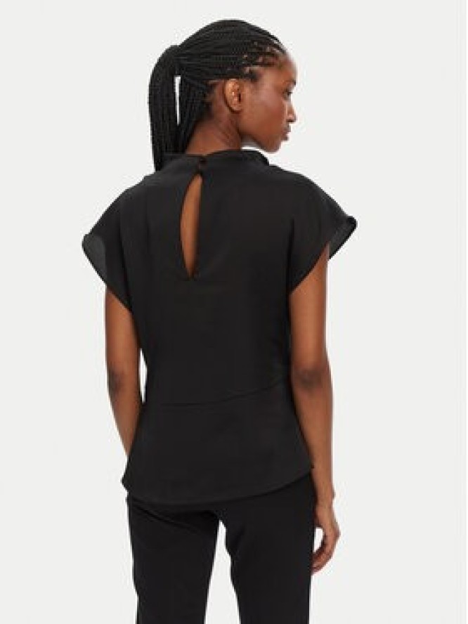 Bruuns Bazaar Bluzka Acacia BBW4427 Czarny Regular Fit