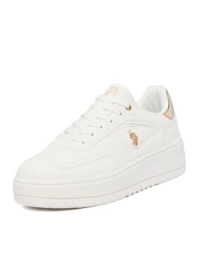 U.S. Polo Assn. Sneakersy EO-CASEY001W/GY1 Biały