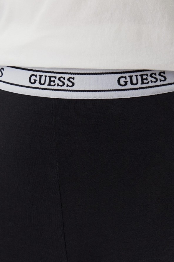 GUESS Czarne legginsy damskie Aline, Rozmiar S