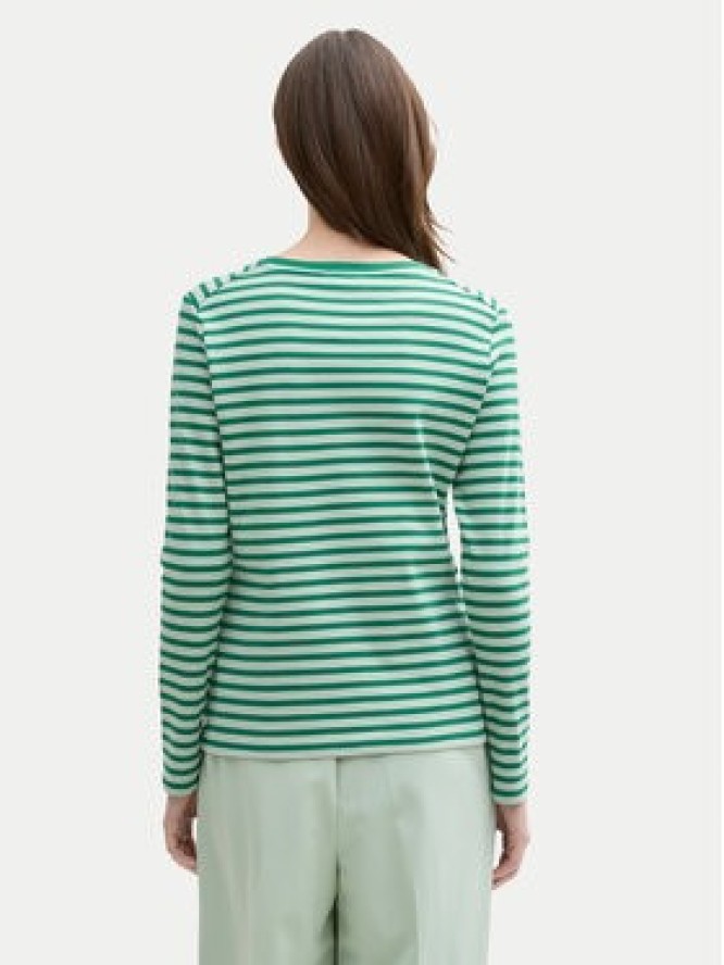 Tom Tailor Denim Bluzka 1043085 Zielony Regular Fit