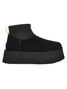 UGG Skórzane botki "Classic Mini Dipper" w kolorze czarnym rozmiar: 37
