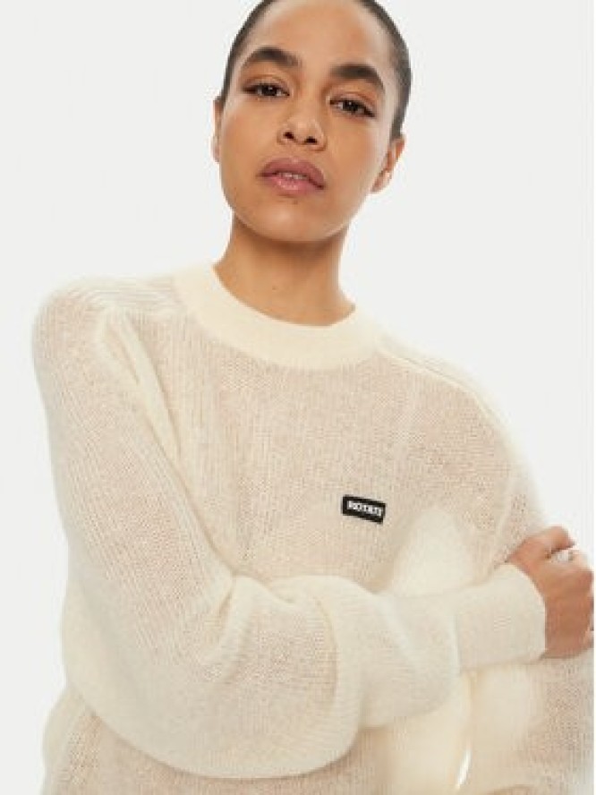 ROTATE Sweter 113769 Écru Regular Fit
