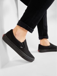Vans Tenisówki Classic Slip-On VN-0EYEBKA Czarny