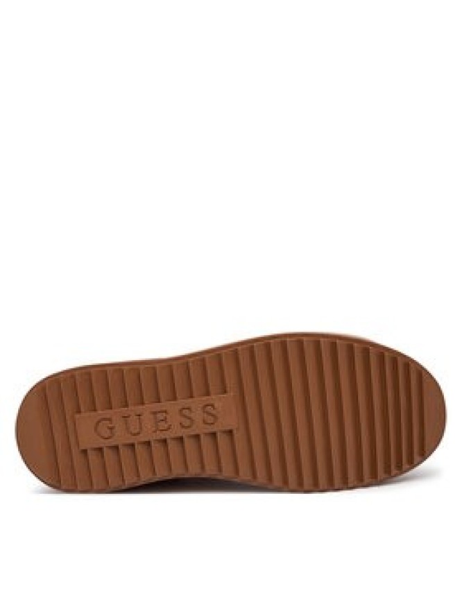 Guess Sneakersy FLFDU2 SUE12 Brązowy