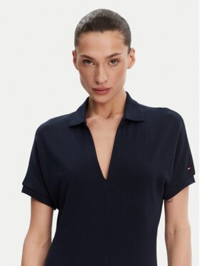Tommy Hilfiger Sukienka codzienna WW0WW44514 Granatowy Regular Fit
