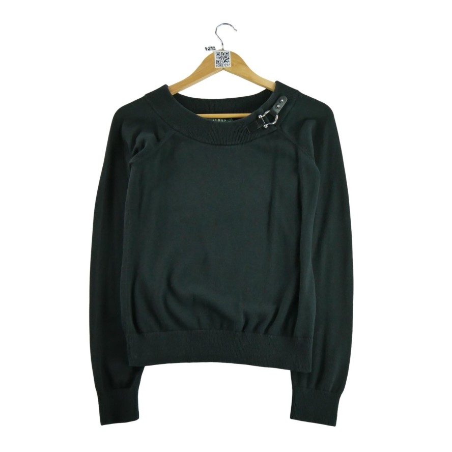 Damski czarny sweter