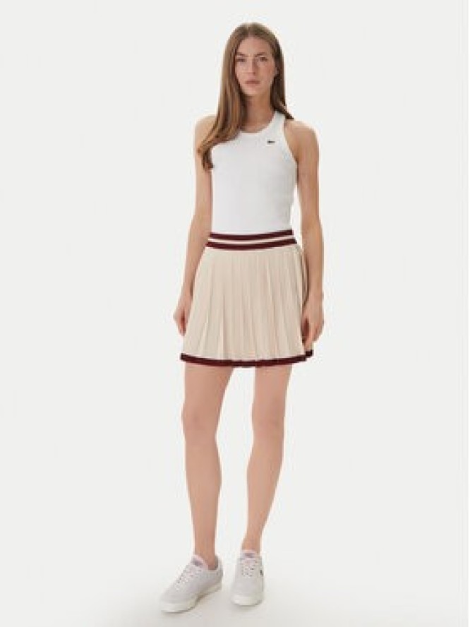 Lacoste Top TF5388 Écru Slim Fit