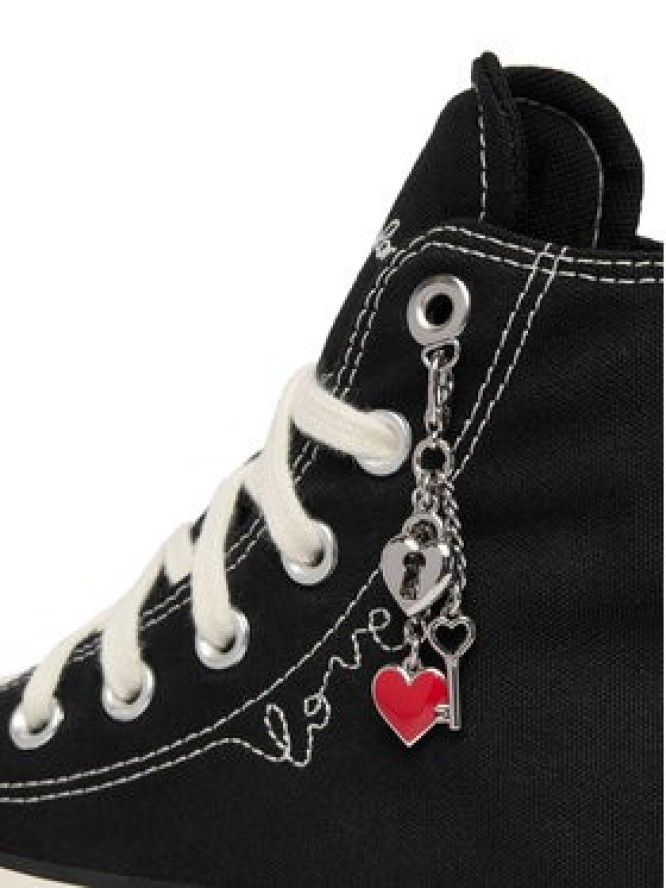 Converse Trampki Chuck Taylor All Star Hearts A19056C Czarny
