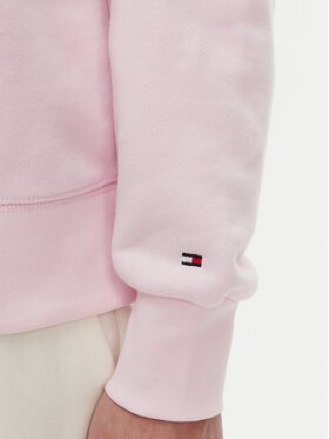 Tommy Hilfiger Bluza WW0WW45980 Różowy Regular Fit