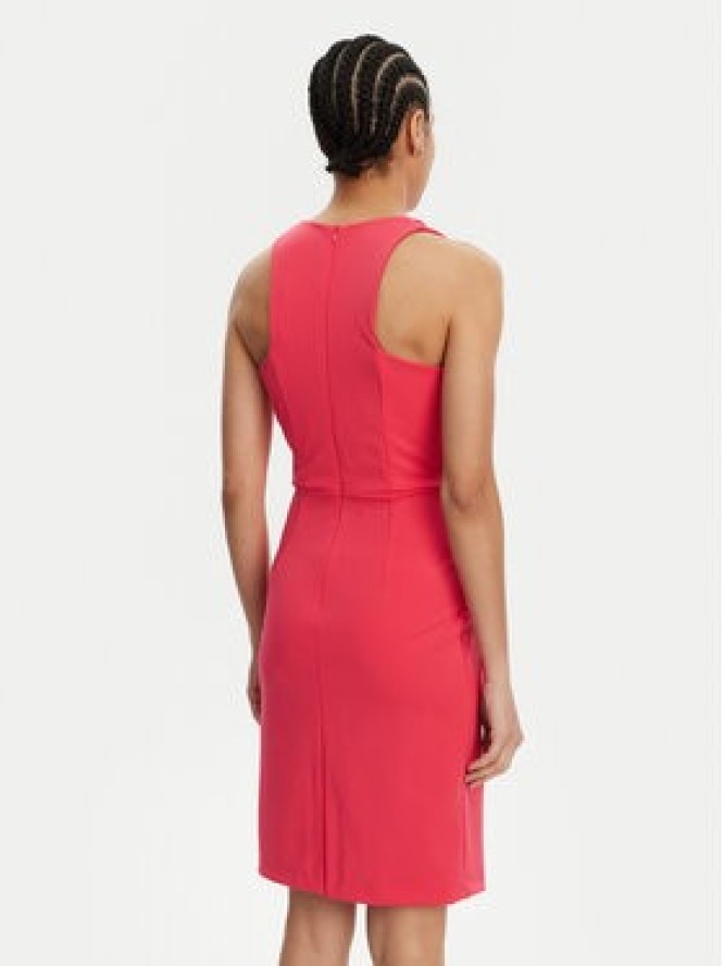 Rinascimento Sukienka koktajlowa CFC0123794003 Różowy Regular Fit