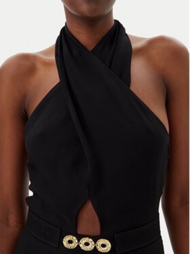 Simona Corsellini Kombinezon P25CPTU00501 Czarny Regular Fit