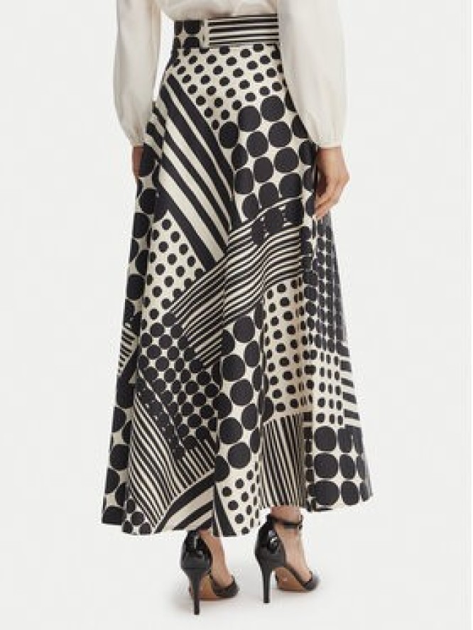 Rinascimento Spódnica trapezowa CFC0127529003 Czarny Regular Fit