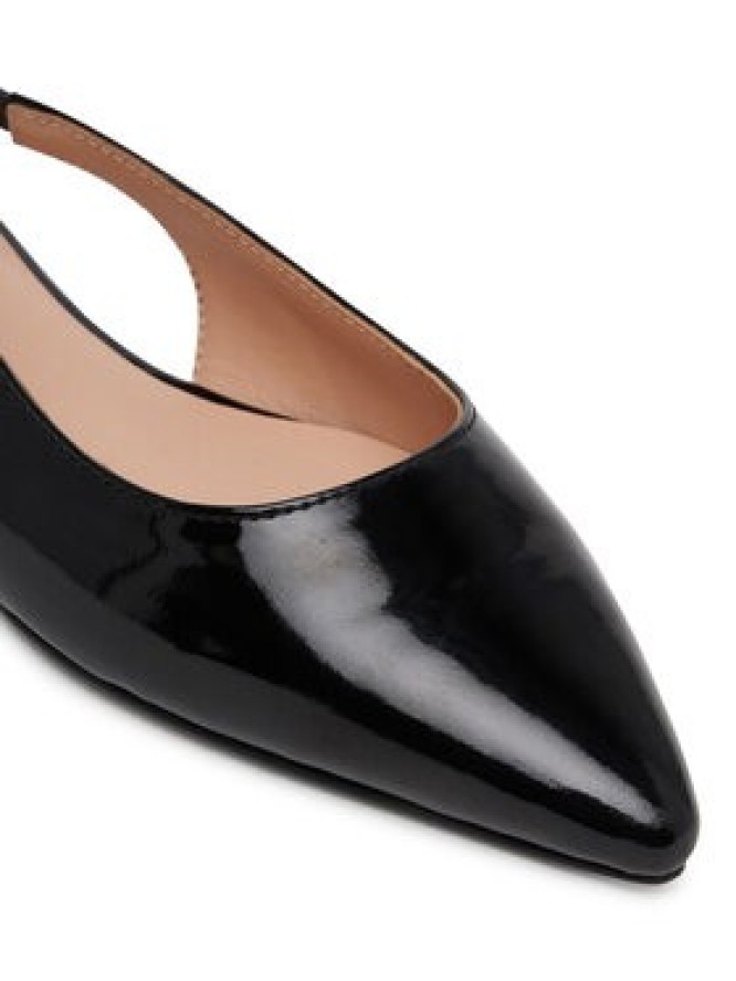 LOVE MOSCHINO Baleriny JA11041G0MIH0000 Czarny