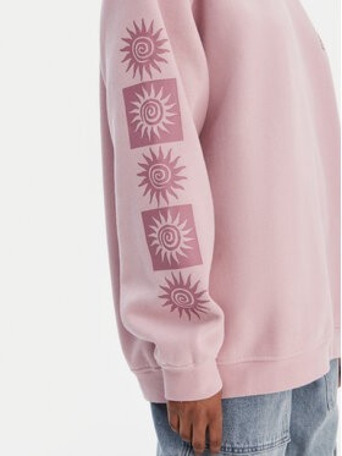 RVCA Bluza 23B463504 Fioletowy Regular Fit