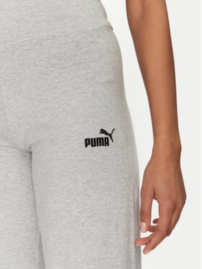 Puma Legginsy Ess Small No. 1 Logo 682428 Szary Straight Fit
