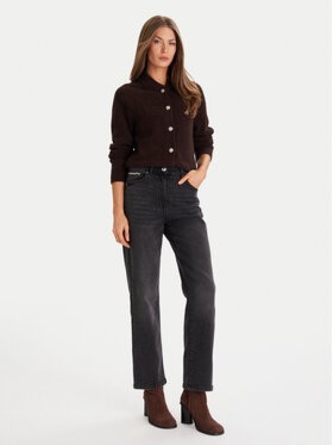 Morgan Kardigan 252-MPACK Brązowy Regular Fit