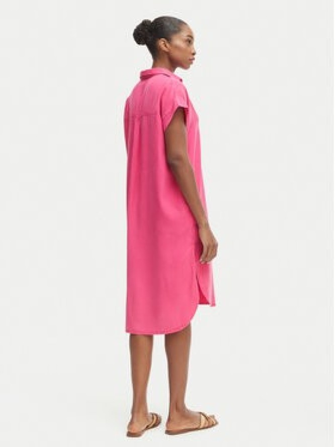 Iconique Sukienka koszulowa Quinn IC26-060 Różowy ciemny Relaxed Fit