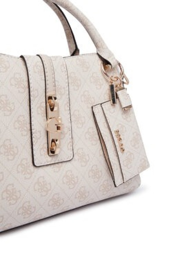 Guess Torebka Yvonne Logo HWSG23 78060 Kremowy