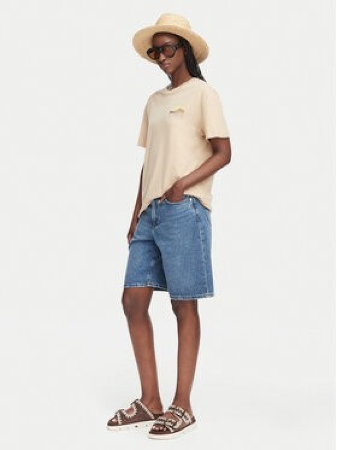 Billabong T-Shirt Sun Phased EBJZT00423 Beżowy Oversize