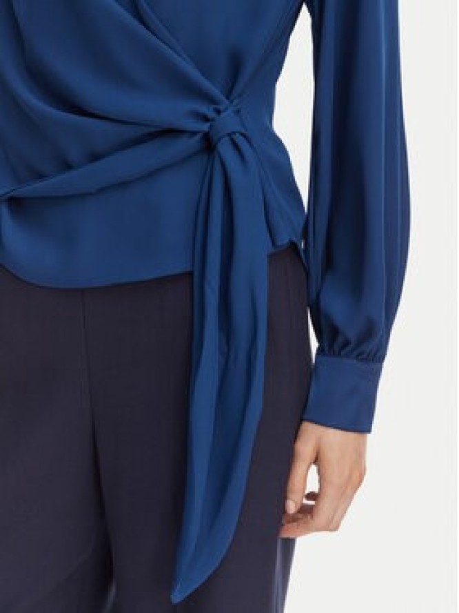 Rinascimento Koszula CFC0127578003 Niebieski Regular Fit