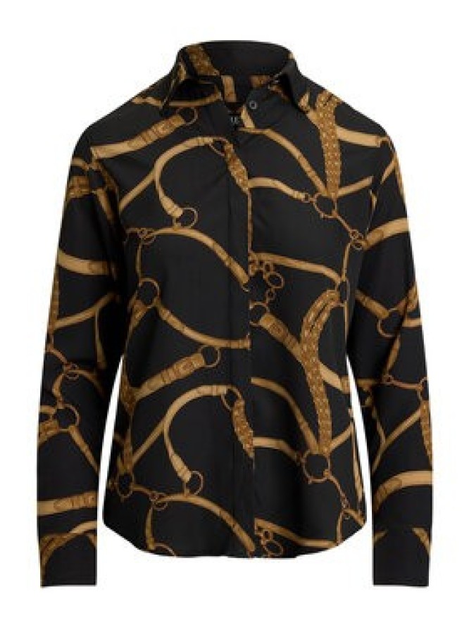 LAUREN RALPH LAUREN Koszula 200970823001 Czarny Classic Fit