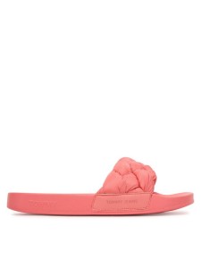Tommy Jeans Klapki Tjw Braided Slides EN0EN02975 Różowy