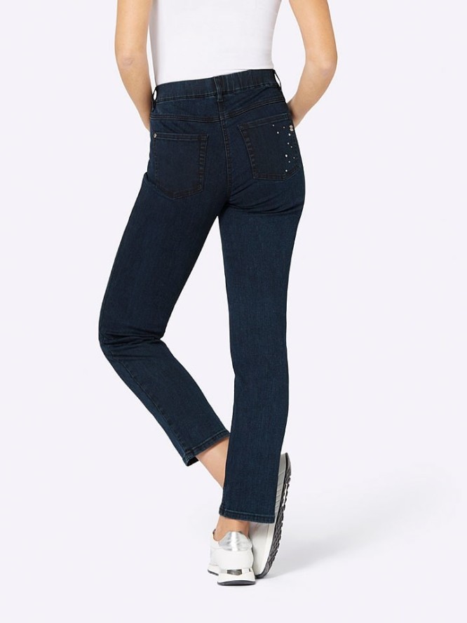 Heine Dżinsy - Slim fit - w kolorze granatowym rozmiar: W26