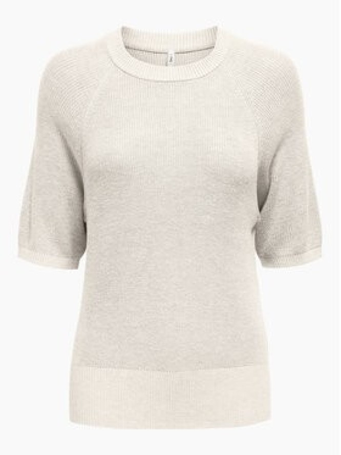 ONLY Sweter Lecia 15339541 Beżowy Regular Fit
