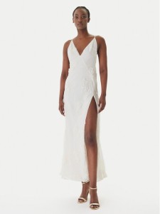 Bardot Sukienka wieczorowa Romaya 60334DB Écru Regular Fit