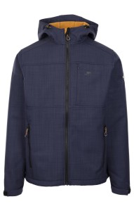 Trespass Piber- Male Softshell Jacket Tp-75 Navy Marl