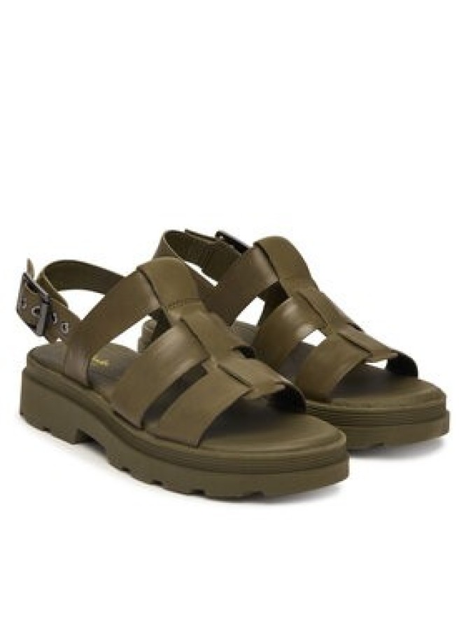 Clarks Sandały Orinoco3 Strap 26186489 Zielony