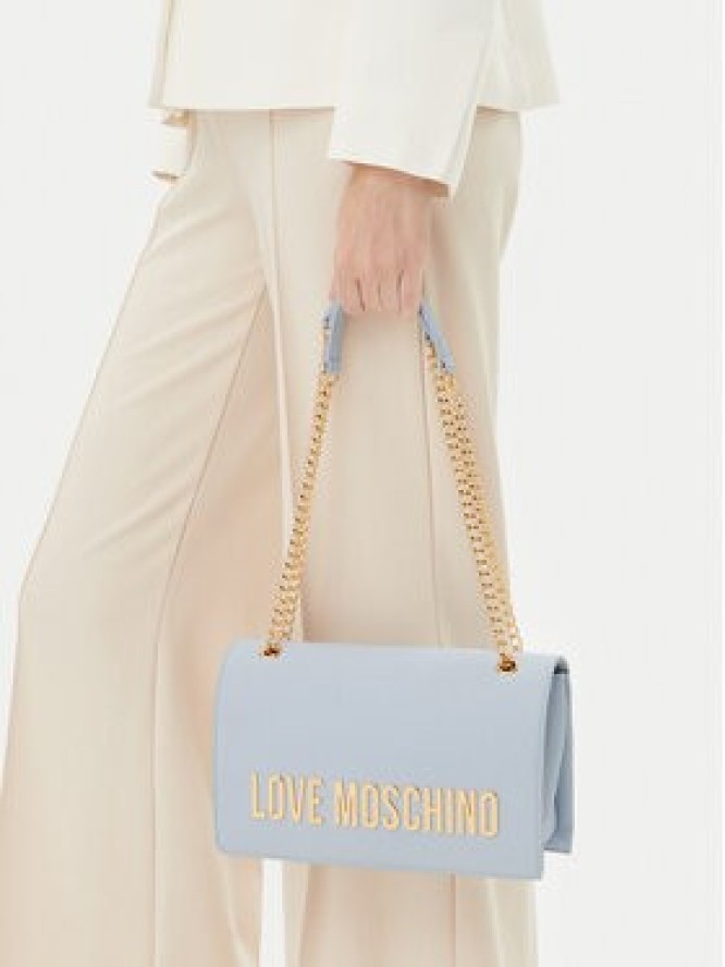 LOVE MOSCHINO Torebka JC4192PP1MKD0712 Błękitny