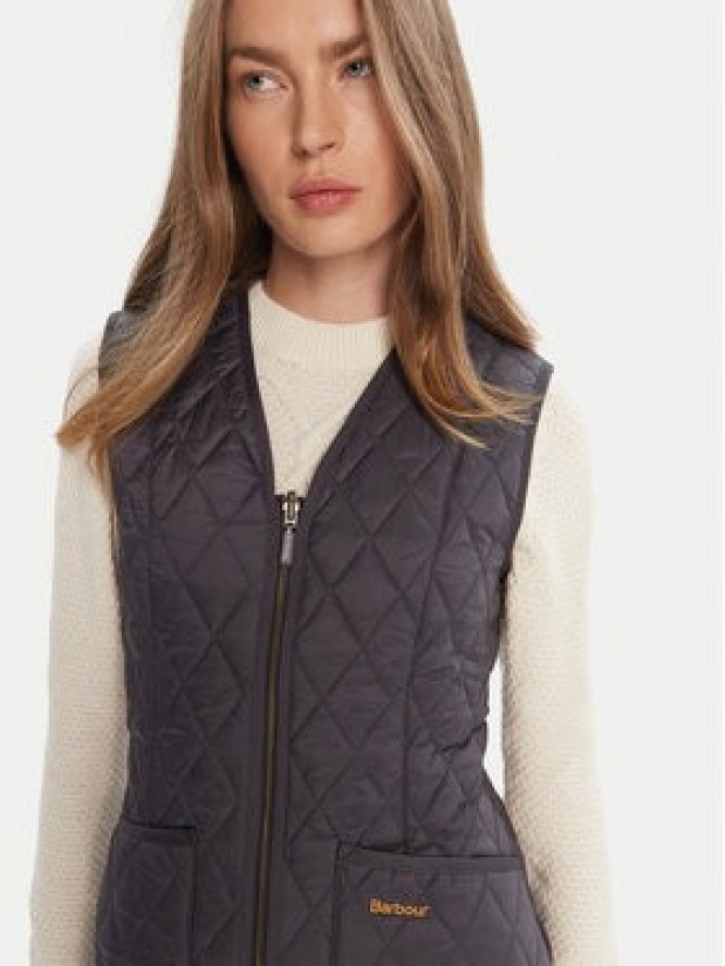 Barbour Bezrękawnik Betty Interactive Liner LLI0001NY91 Granatowy Regular Fit