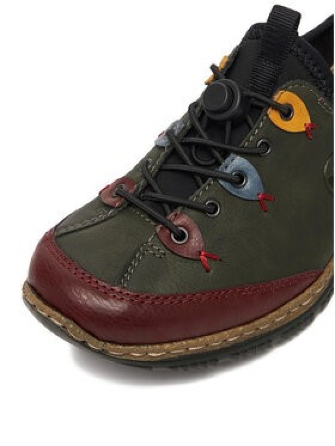 Rieker Półbuty N3271-54 Zielony