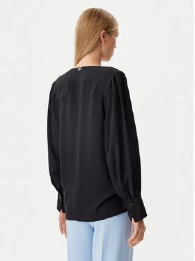 Rinascimento Bluzka CFC0122866003 Czarny Regular Fit