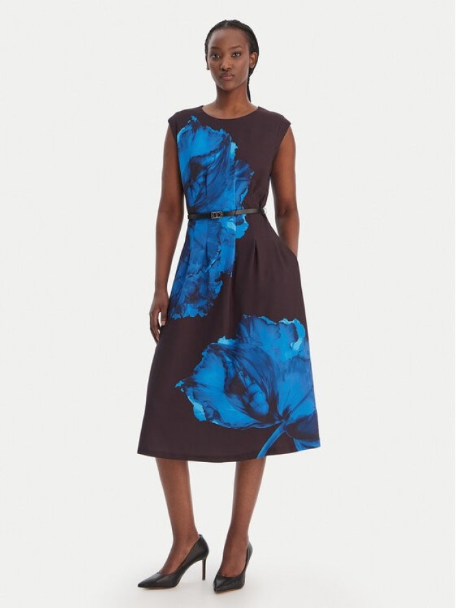 DKNY Sukienka koktajlowa DD5N3J04 Czarny Regular Fit