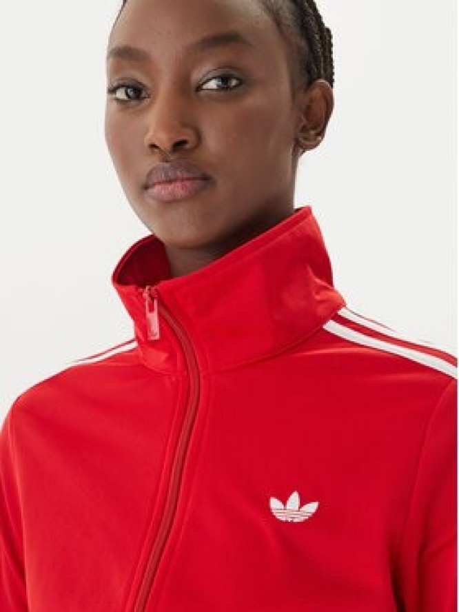 adidas Bluza Firebird Classic KQ6529 Czerwony Regular Fit