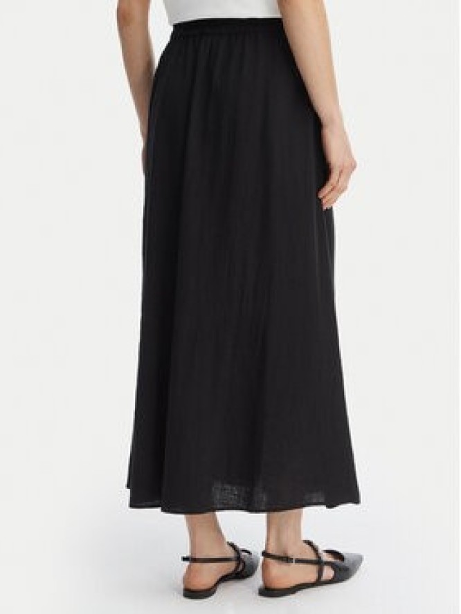 ONLY Spódnica maxi Tizana 15372613 Czarny Regular Fit