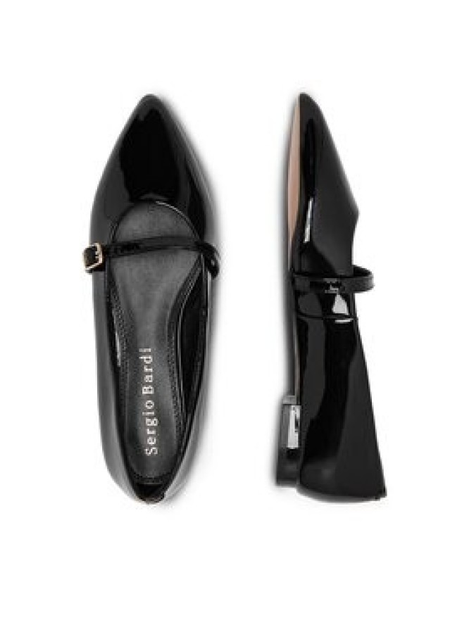 Sergio Bardi Półbuty WFA1572-4Z-SB Czarny