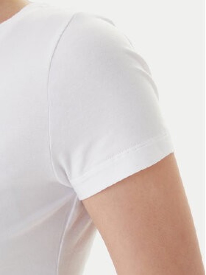 EA7 Emporio Armani T-Shirt 7W001045 AF10373 U0002 Biały Slim Fit